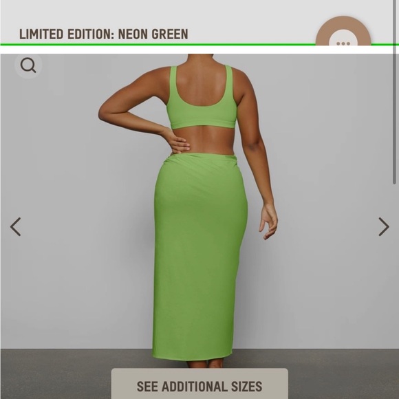 SKIMS Limited Edition Cover Ups Sarong Skirt NWT - Picture 2 of 9